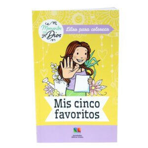 Cartilla para niños – Libro para colorear mis cinco favoritos