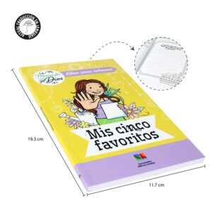 Cartilla para niños – Libro para colorear mis cinco favoritos