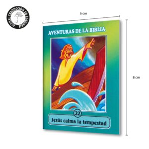 Serie mini aventuras – 22 Jesús calma la tempestad