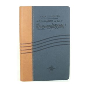 Biblia de Estudio Llamados a la Reconciliación Azul