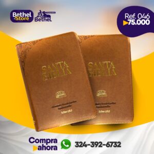 Biblia Personalizada letra Mediana Café