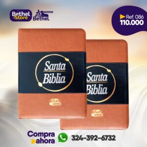 Biblia Personalizada letra Gigante Bicolor