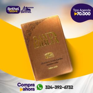 Biblia Personalizada Tipo Agenda Café