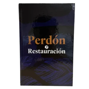 Biblia de Estudio: Perdón y Restauración Negro y Rosada