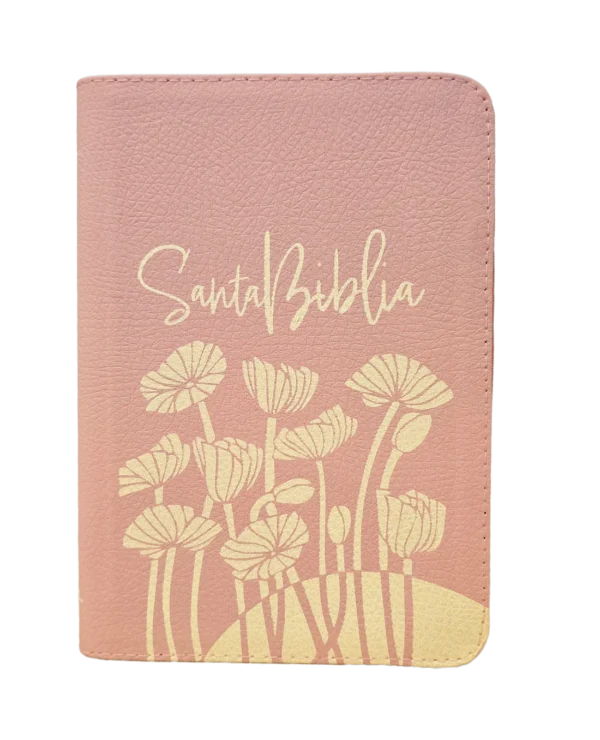 Biblia Misionera con Forro Rosado Screen